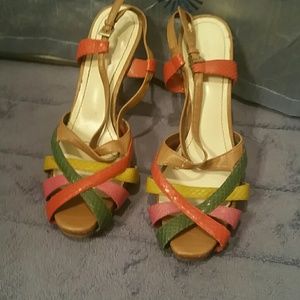 Multicolor Nine West Sandals